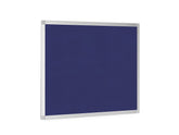MasterVision Ayda Blue Felt Bulletin Board, 36" x 48", Aluminum Frame